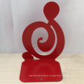 Creative personality red iron book stand book shelf